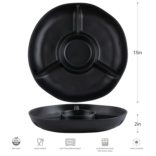 Chip & Dip Serving Tray Set (2 Count)