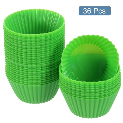 36Pcs Silicone Cupcake Liners