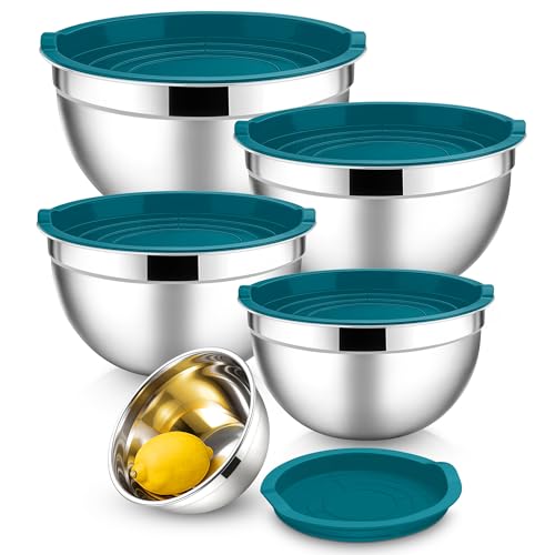 Mixing Bowls with Lids Set (5 Count)