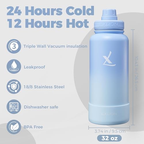 Tea Infuser Water Bottle 32 Oz