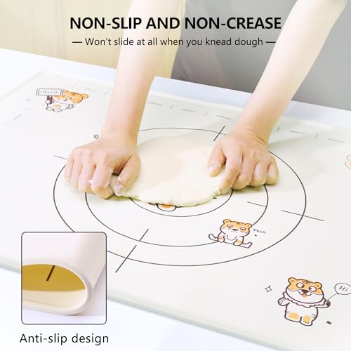 34x24 Inch Extra Thick Silicone Pastry Board