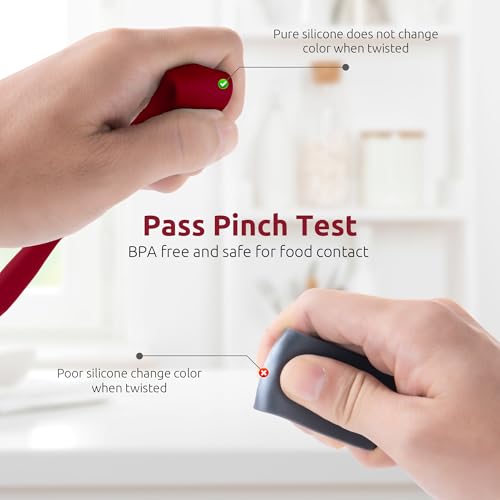 Skinny Silicone Jar Spatula Scraper