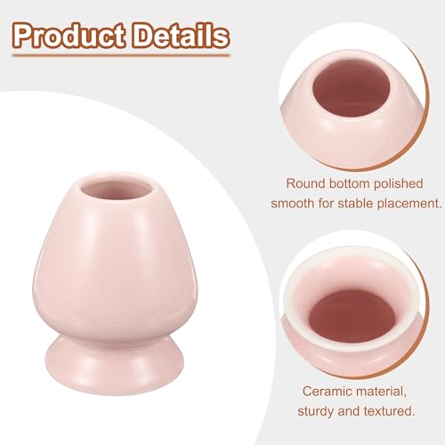 Ceramic Chasen Stand 70mm Matcha Whisk Holder Teas Set Whisks Stand Traditional Matcha Tea Chasen Holder Tea Set Accessories for Tea Tasting