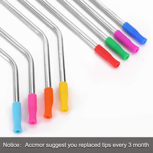 33 Pcs Silicone Straws Tips (33 Count)