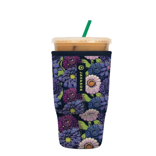 JavaSok Iced Coffee & Cold Soda Insulated Neoprene Cup Sleeve