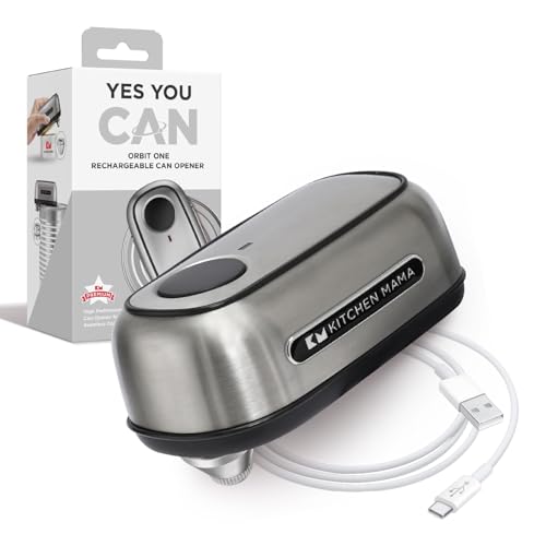 Orbit One Stainless Steel Rechargeable Electric Can Opener