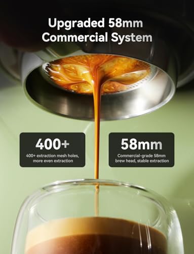 Professional Retro Espresso Machine with 58mm Portafilter