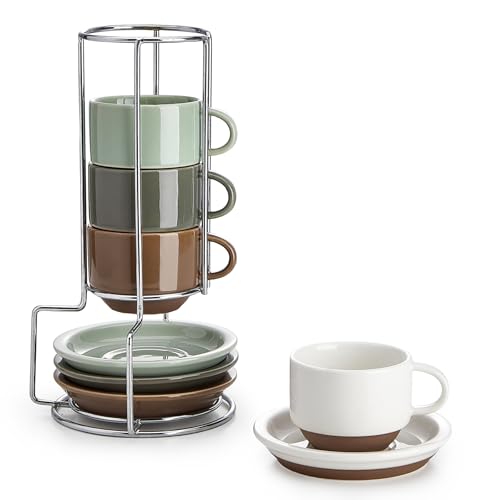 2.5 Ounce Espresso Cups Set of 4 (4 Count)