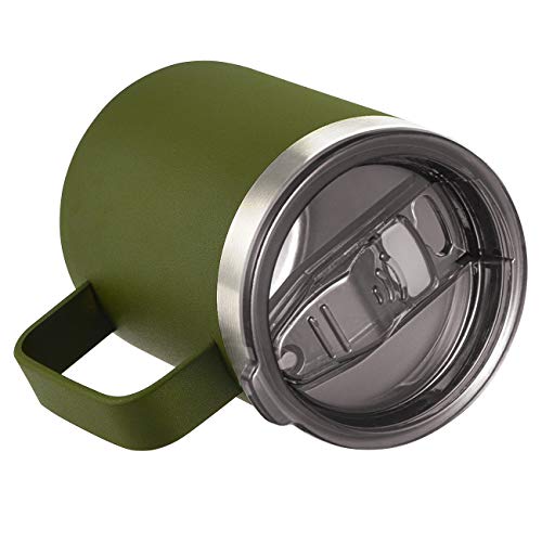 12 oz Insulated Travel Coffee Mug with Handle