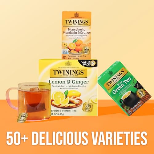 Honeybush Mandarin & Orange Herbal Tea Bags (120 Count)