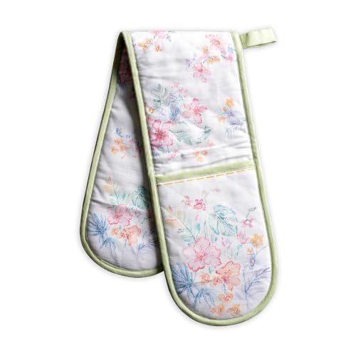 Double Oven Mitts 100% Cotton Double Oven Glove