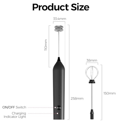 Rechargeable Milk Frother