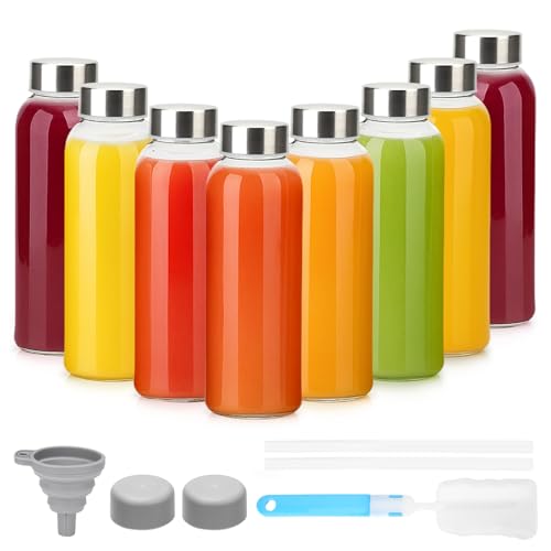 10 oz Glass Juice Bottles