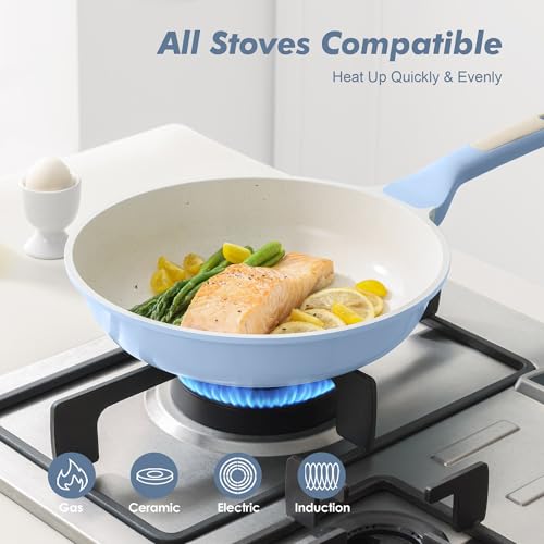 Nonstick Ceramic Frying Pan 9.5