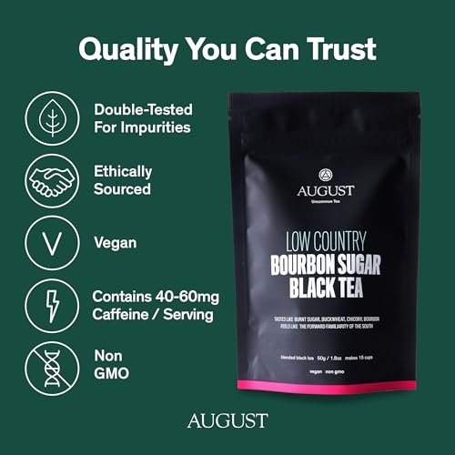 August Uncommon Low Country Bourbon Sugar Black Tea