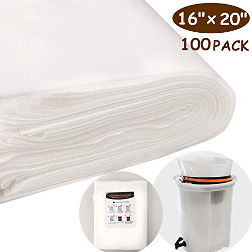 Commercial Cold Brew Coffee Filters (100 Count)
