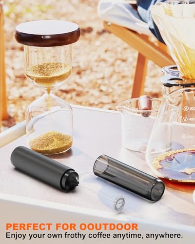 Electric Milk Frother Handheld Foam Maker