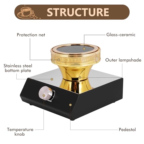 Halogen Beam Heater Burner Smart Siphon Beam Heater for Hario Yama Syphon Coffee Maker