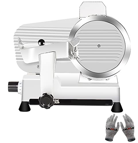 Commercial Meat Slicer 10 inch Electric Food Slicer Frozen Meat