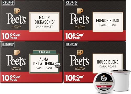 Coffee Pods Dark Roast Variety Pack (40 Count)