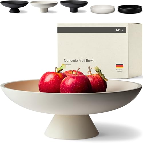 Concrete Fruit Bowl for Kitchen Counter