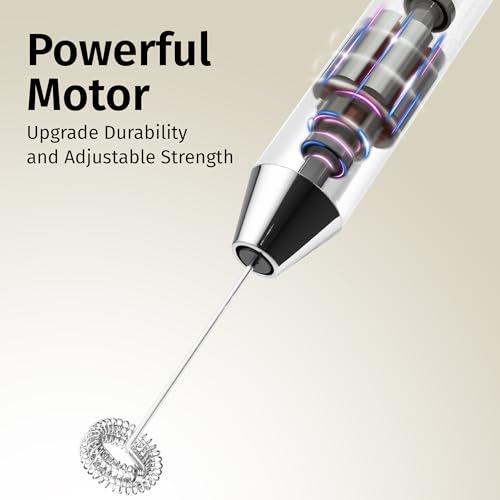 Rechargeable Milk Frother Handheld