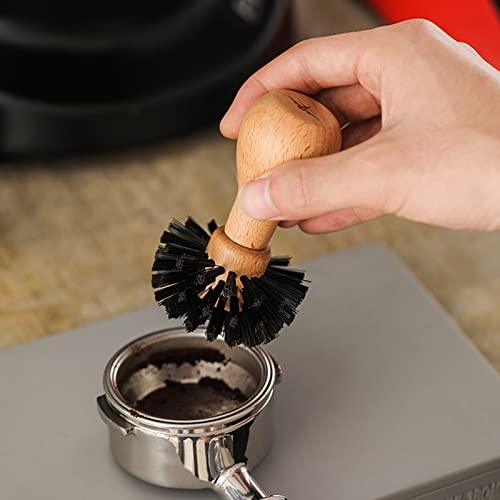 Coffee Portafilter Cleaning Brush Espresso Machine Portafilter Brush Speacial for 58mm Portafilter Professional Barista Cleaning Tools Effectively Cleaning B5341