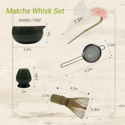 Matcha Whisk Set (5 Count)