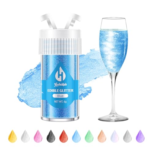 Blue Edible Glitter