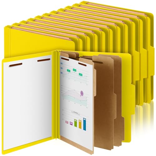 36 Pcs Classification Folder Letter Size