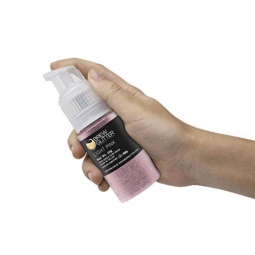 s Light Pink Brew Glitter Spray Pump