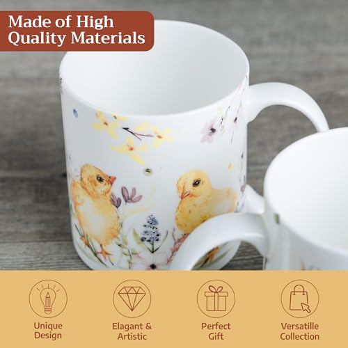 Coffee Mug with Handles Tea Cups