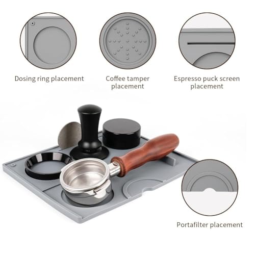 Silicone Espresso Tamping Mat Tamp Station