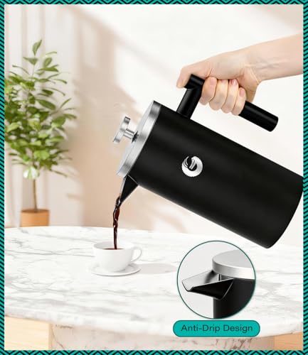 French Press Coffee Maker 34 oz