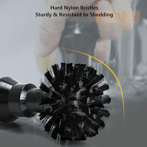 Espresso Coffee Machine Cleaning Brush Kit with Portafilter Cleaning Disc