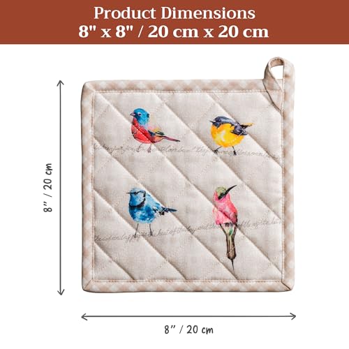 Pot Holders 100% Cotton Potholders (2 Count)