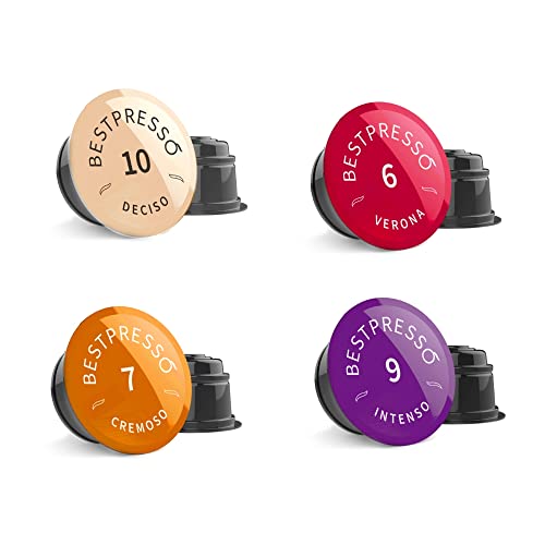 Coffee capsules compatible with Starbucks Verismo (80 Count)