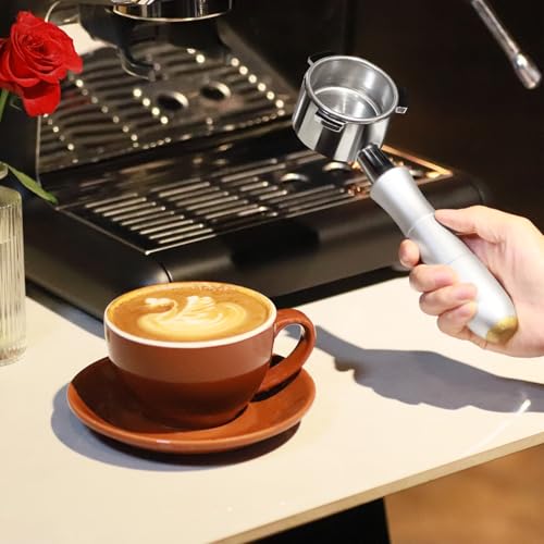 54mm Bottomless Portafilter with Anodized Aluminum Handle for Breville Barista Express