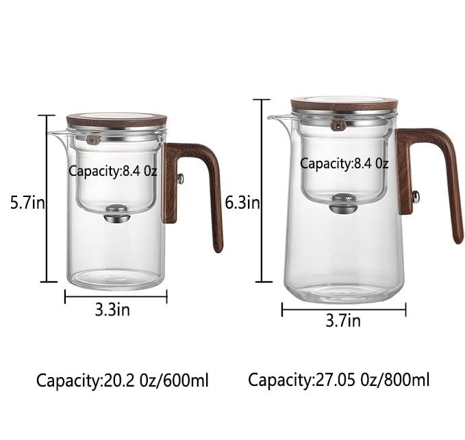 Witchcraft Magnetic Glass Teapot with Infuser