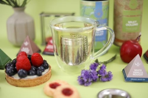 Elegant Stainless Steel Loose Leaf Tea Infuser