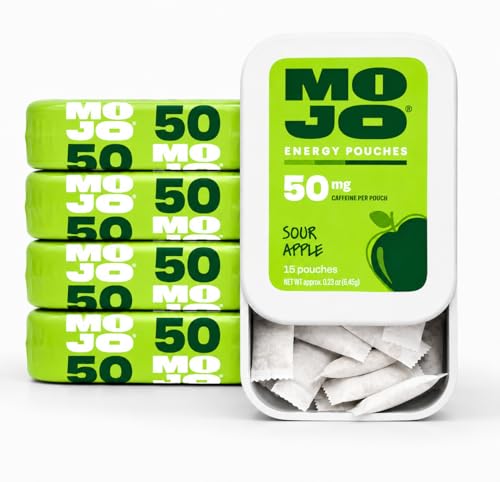 Energy 50mg Caffeine Pouches (15 Count)