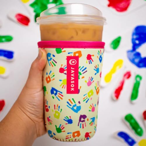 JavaSok Iced Coffee & Cold Soda Insulated Neoprene Cup Sleeve