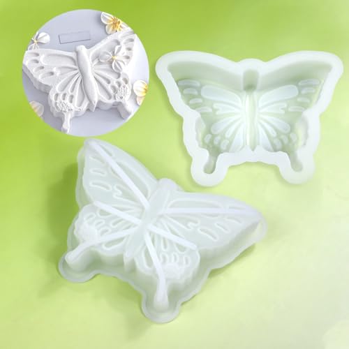 Butterfly Shape Food Grade Silicone Baking Mold Cake Mould Chocolate Muffin Mousse Jelly Candy Cookie Soap Candle Making Tools