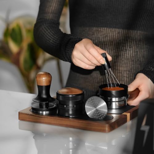 WDT Tool Espresso Distribution Tool with Magnetic Stand