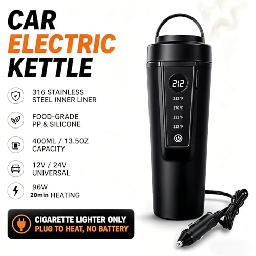 12V 24V Car Kettle