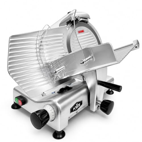 MS 12SL Commercial 420W Electric Meat Slicer 12" Frozen Slicer