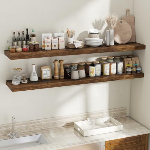 12 Inch Deep Floating Shelves (2 Count)