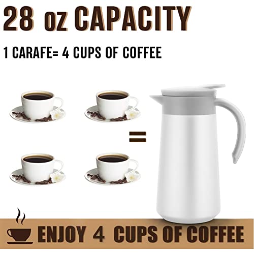 28oz Small Coffee Carafe Insulated Coffee Pot