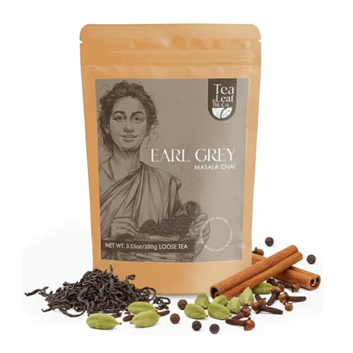 Earl Grey Masala Chai Loose Leaf Tea (3.53 Ounce)