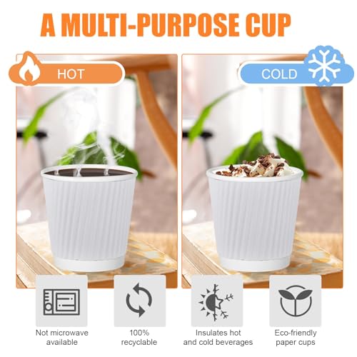 120 Pack Paper Espresso Coffee Cups (240 Count)
